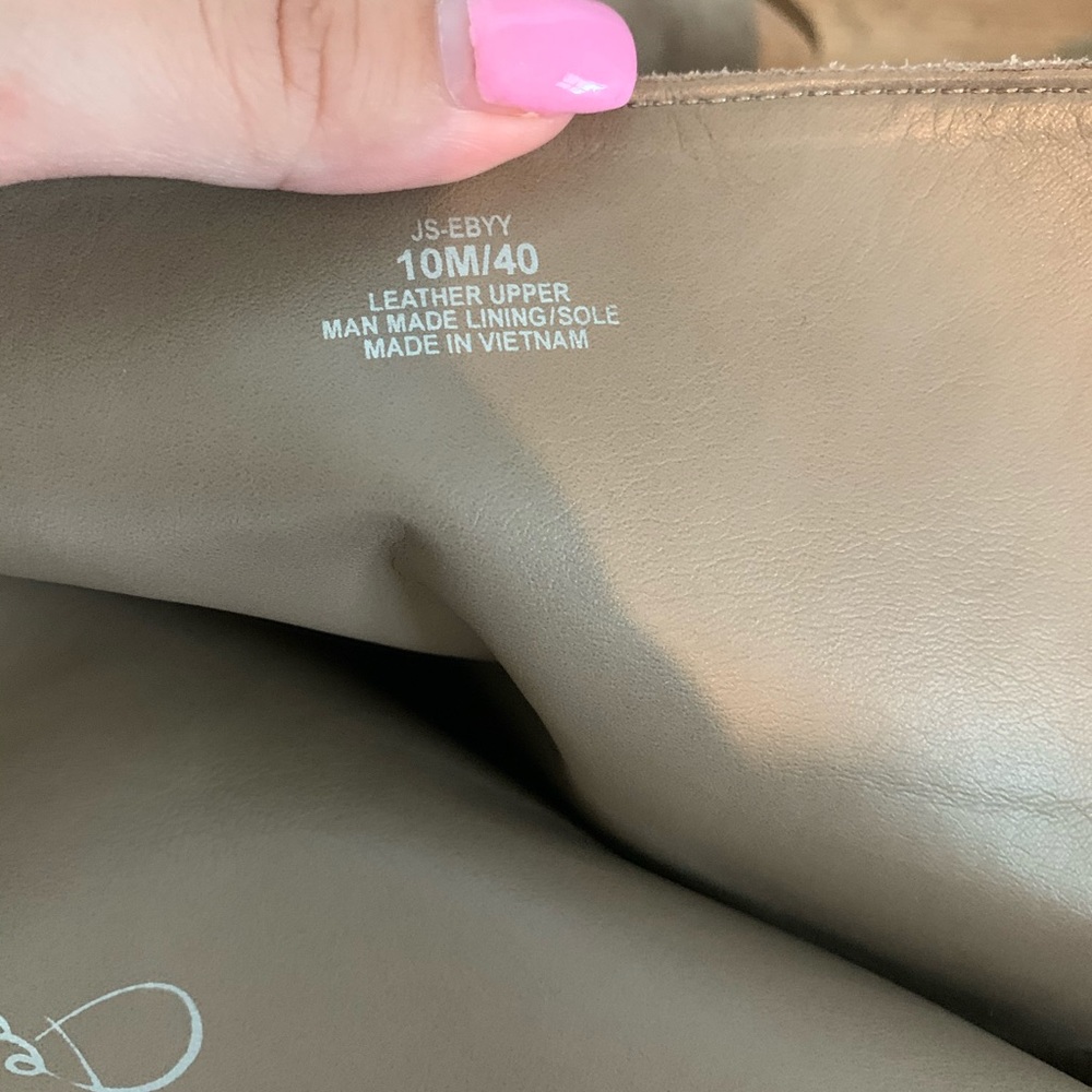 Jessica Simpson over the knee suede boots